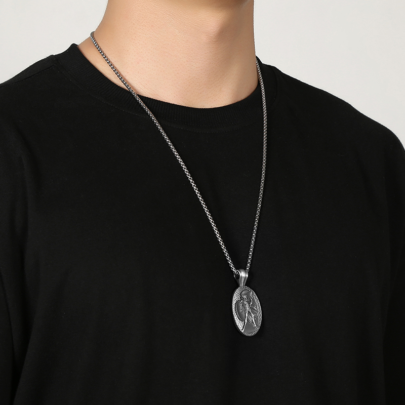 EVBEA Spartan Celtic Warrior Necklace