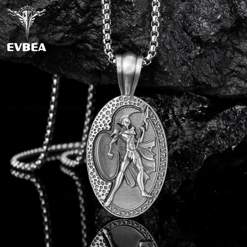 EVBEA Spartan Celtic Warrior Necklace