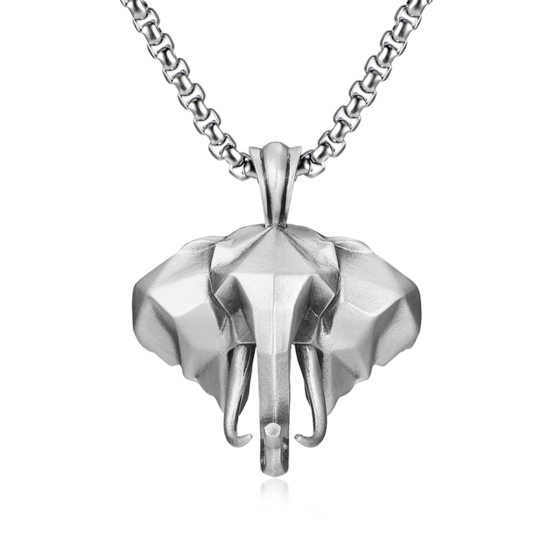 EVBEA Elephant Pendant Necklace