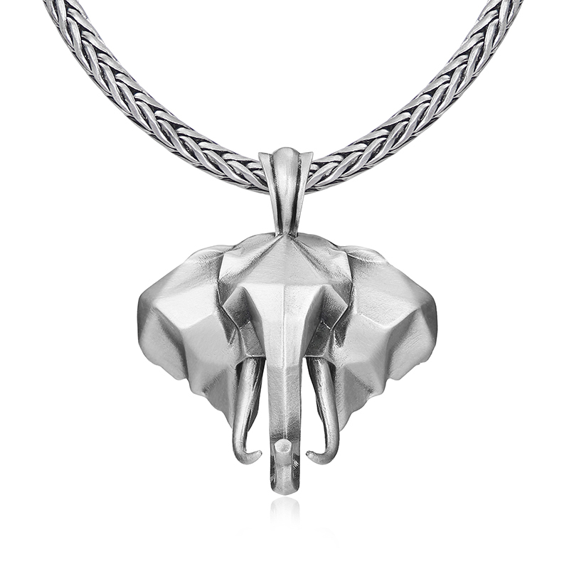 EVBEA Elephant Pendant Necklace