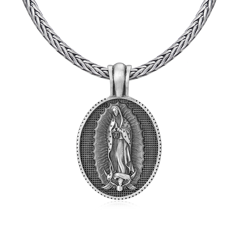 EVBEA  Virgin Mary Pendant Necklace