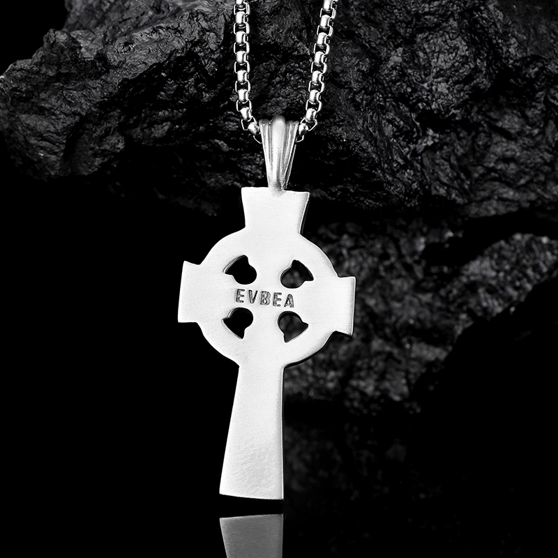 EVBEA Celtic Cross Pendant Necklace