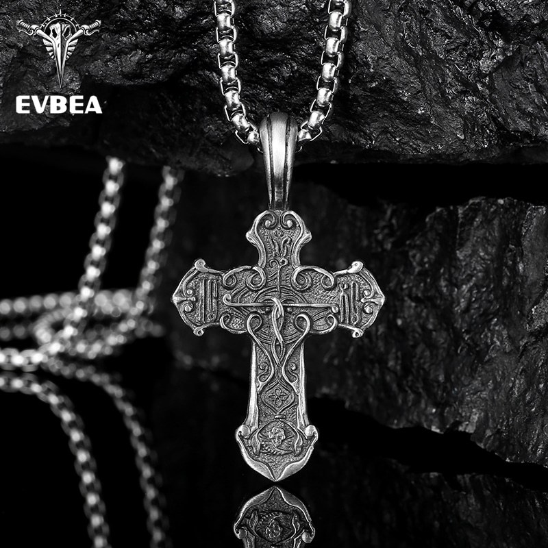 EVBEA Cross pendant Necklace
