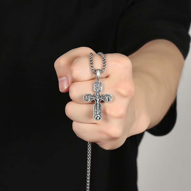 EVBEALove Dedication Cross Pendant Necklace