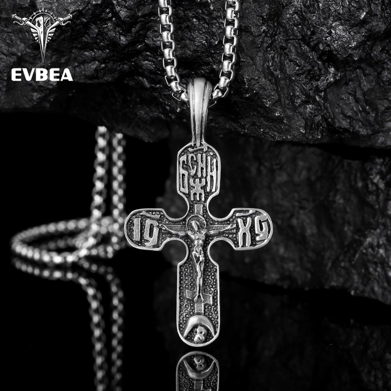 EVBEALove Dedication Cross Pendant Necklace