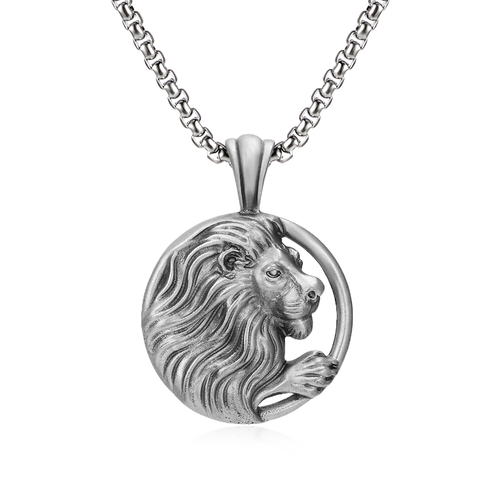 EVBEA lion head necklace