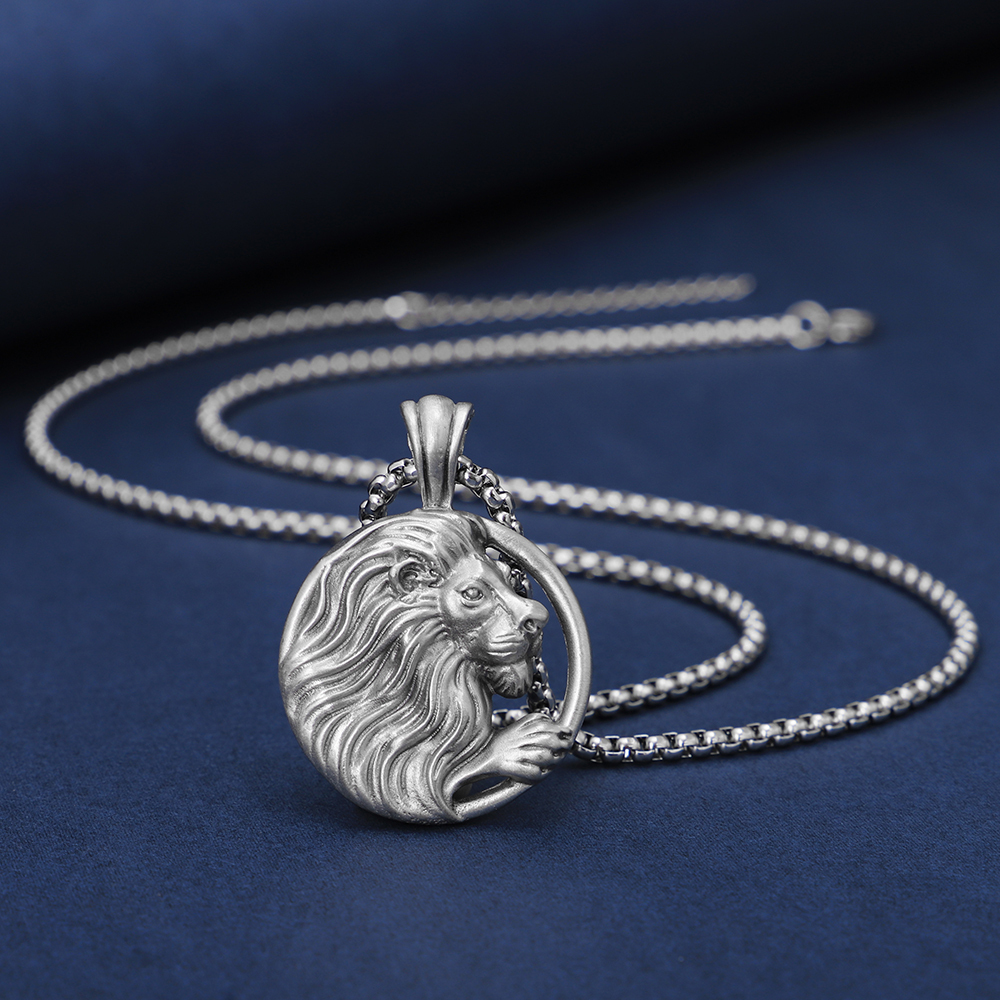 EVBEA lion head necklace