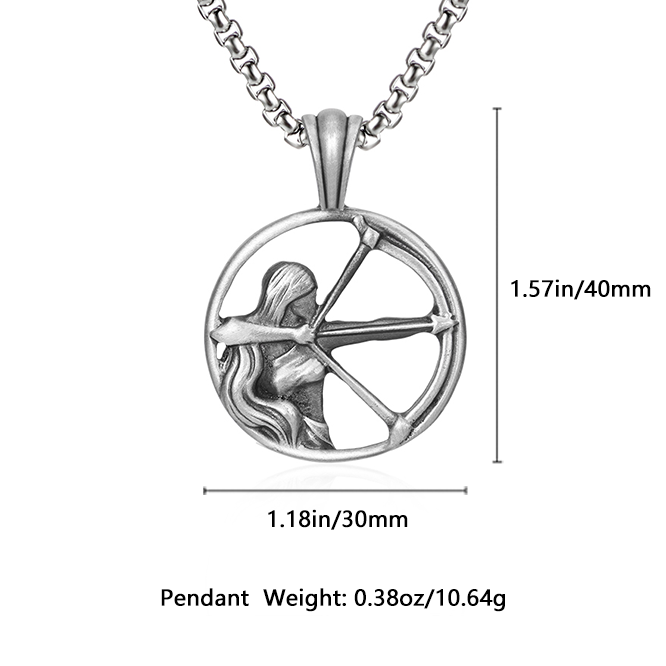 EVBEA Sagittarius Necklace