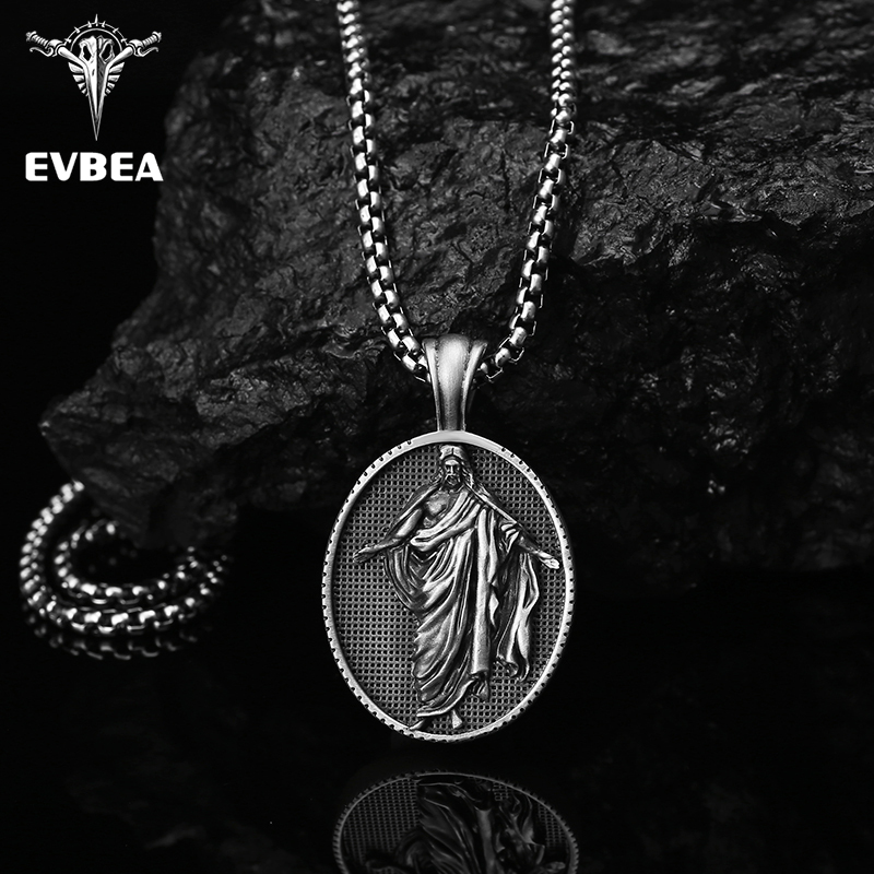 EVBEA Embracing Jesus Pendant