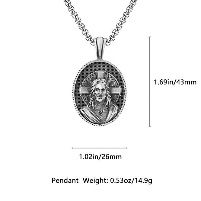 EVBEA Christian Jesus pendant