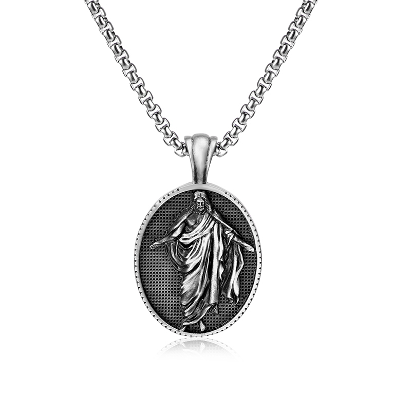 EVBEA Embracing Jesus Pendant