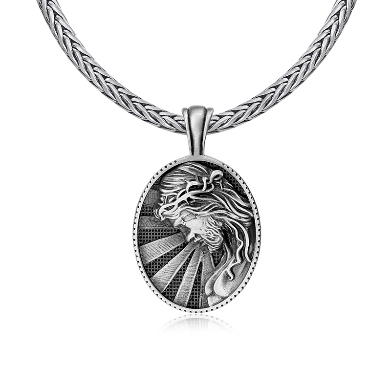 EVBEA Crown Of Thorns Jesus Necklace