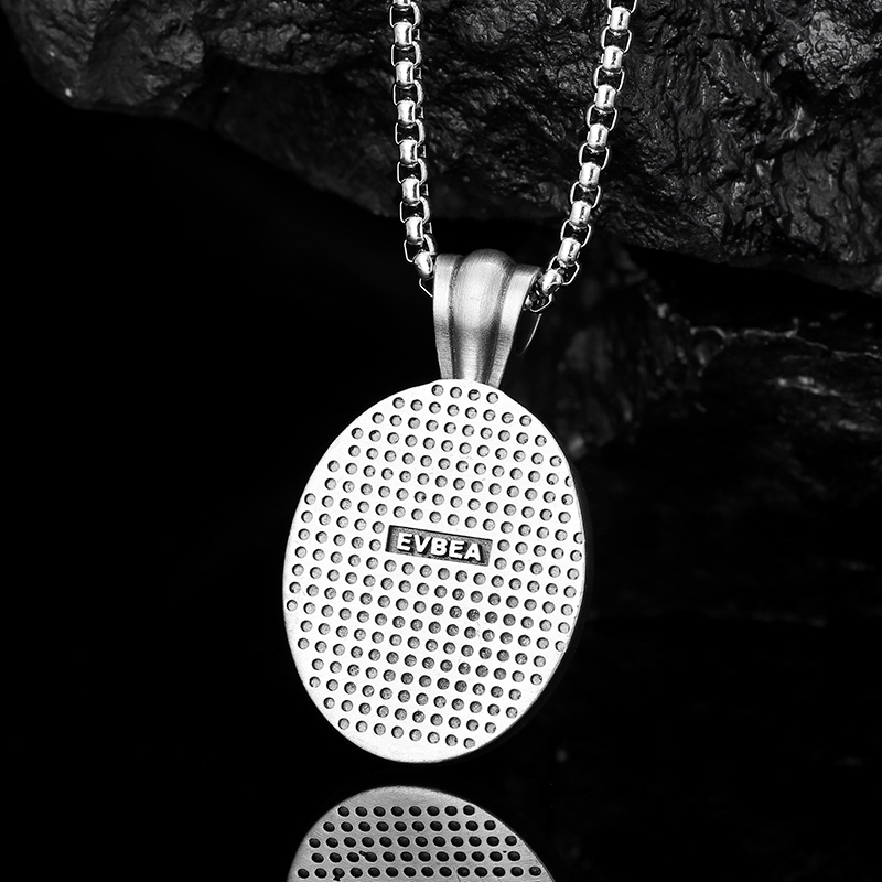 Solid Pewter Saint Barbara Necklace | Patron Saint Protection Pendant