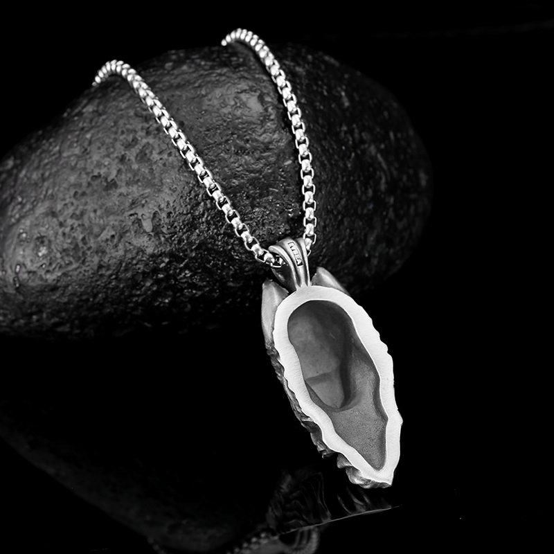 Solid Pewter Wild Spirit Goddess Necklace | Animal Headdress Pendant