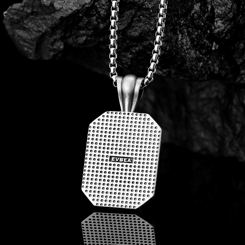 Solid Pewter Egyptian Scarab Beetle Necklace | Rebirth Amulet Pendant