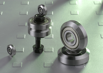 RE703 -Journal Bearings, Track rollers with one beveling profile