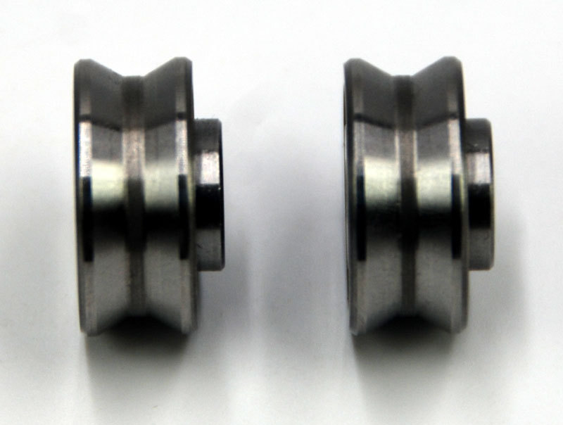 LVPA28.2RS-Track rollers with "V" groove profile - Vee'd Bearings