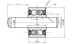 GE440018 - 손수레 롤러