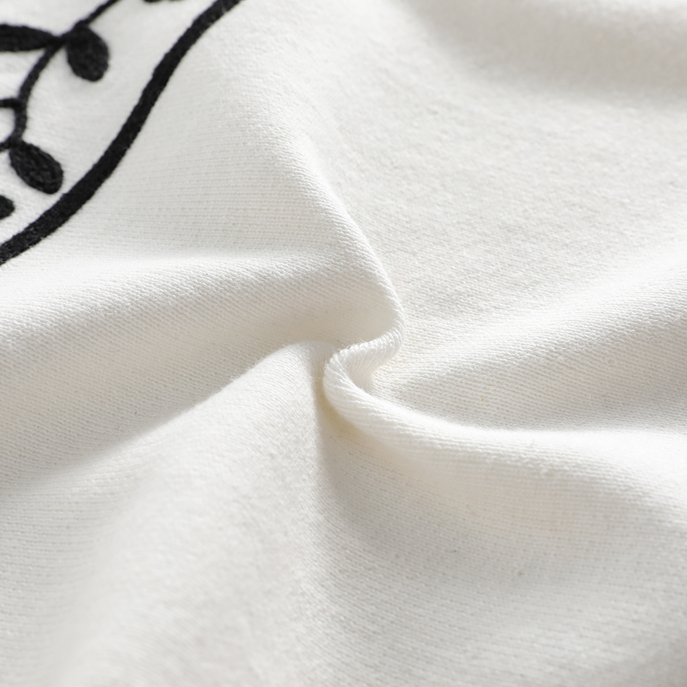 Embroidered Tic-Tac-Toe Kids' Sweater (Customizable)