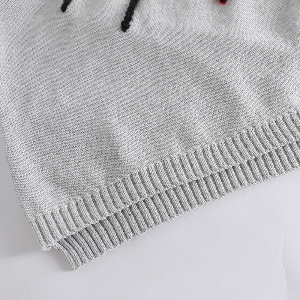 Fun Tic - Tac - Toe Pattern Children's Sweater, Customizable for Processing