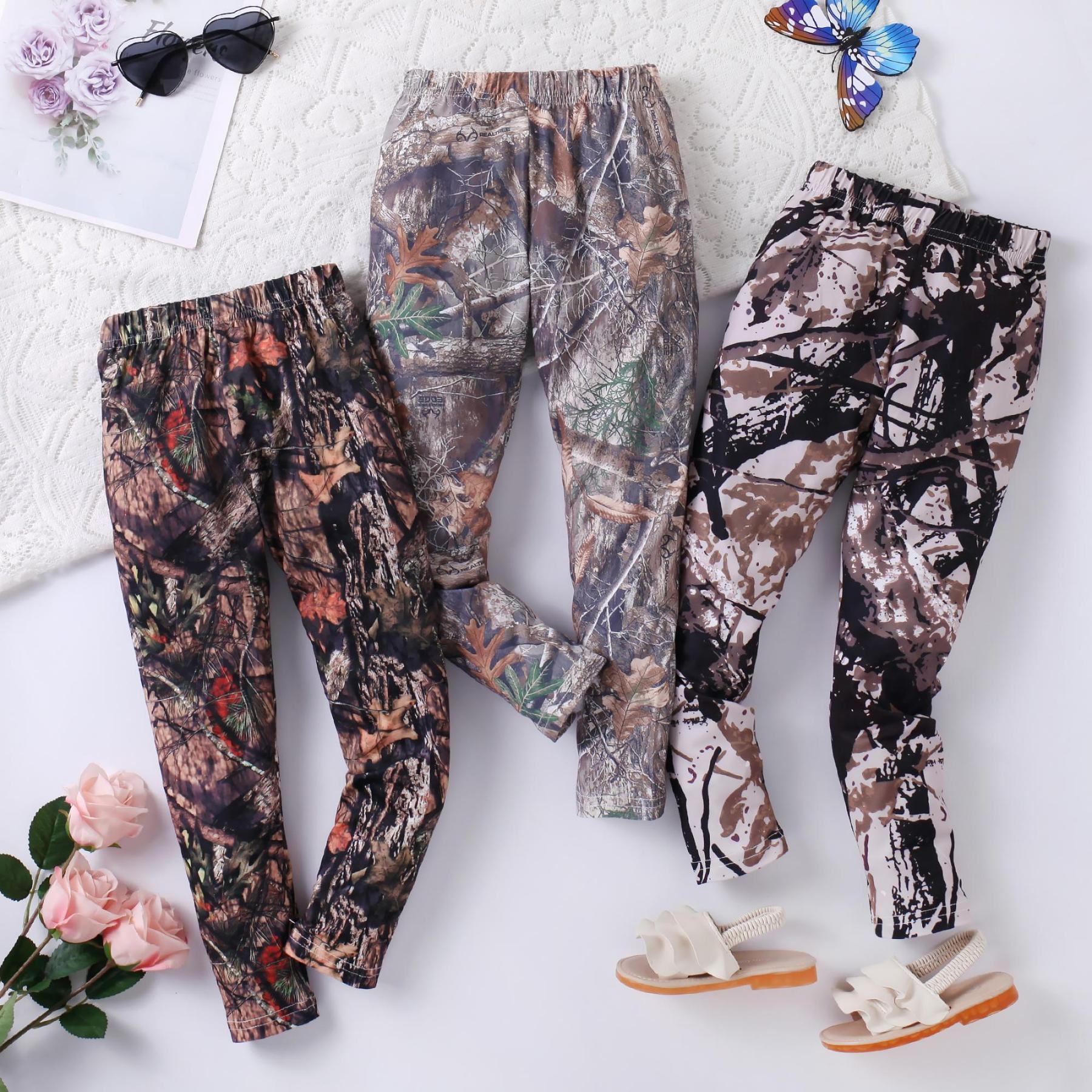 Children's Camouflage Pants, Three Colors Available.
