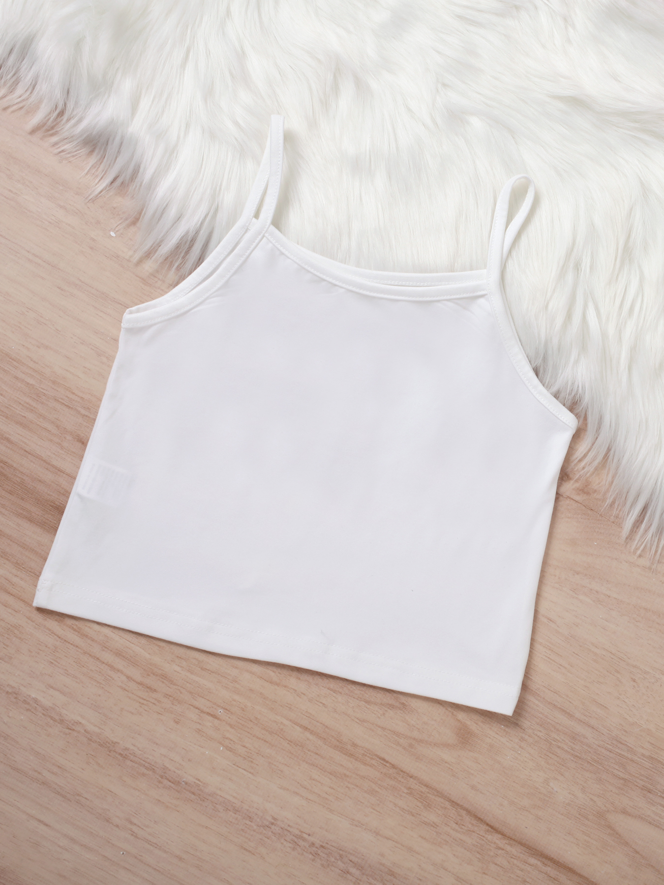 Kids' Sweet - Style Hooded Shrug, Camisole & Cuffed Pants Set