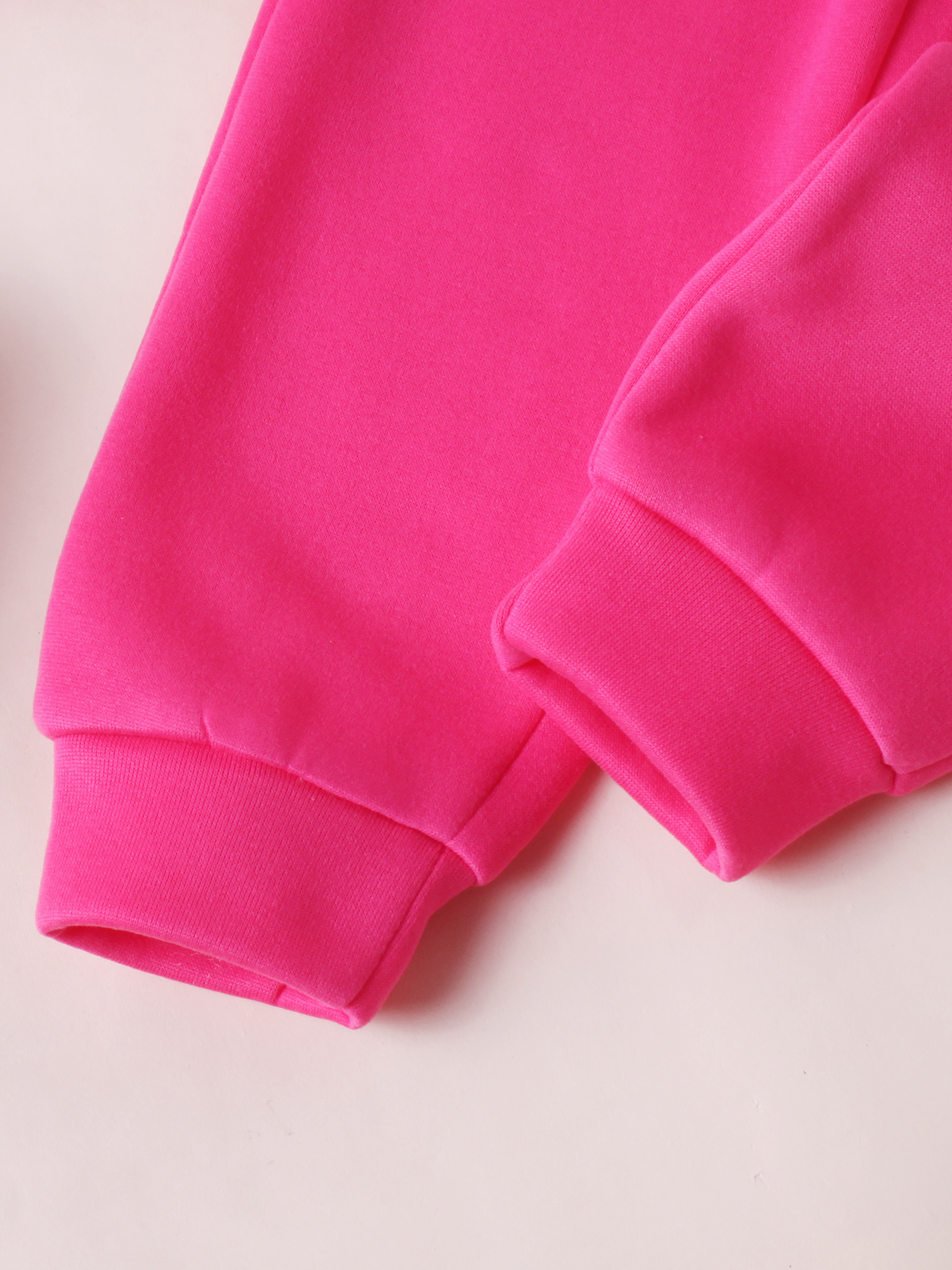 Children's Pink “Little SASSY” Letter - Printed Sweatshirt and Pants Set