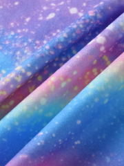 Girls' Dreamy Starry Sky Unicorn - Printed Slip Dress