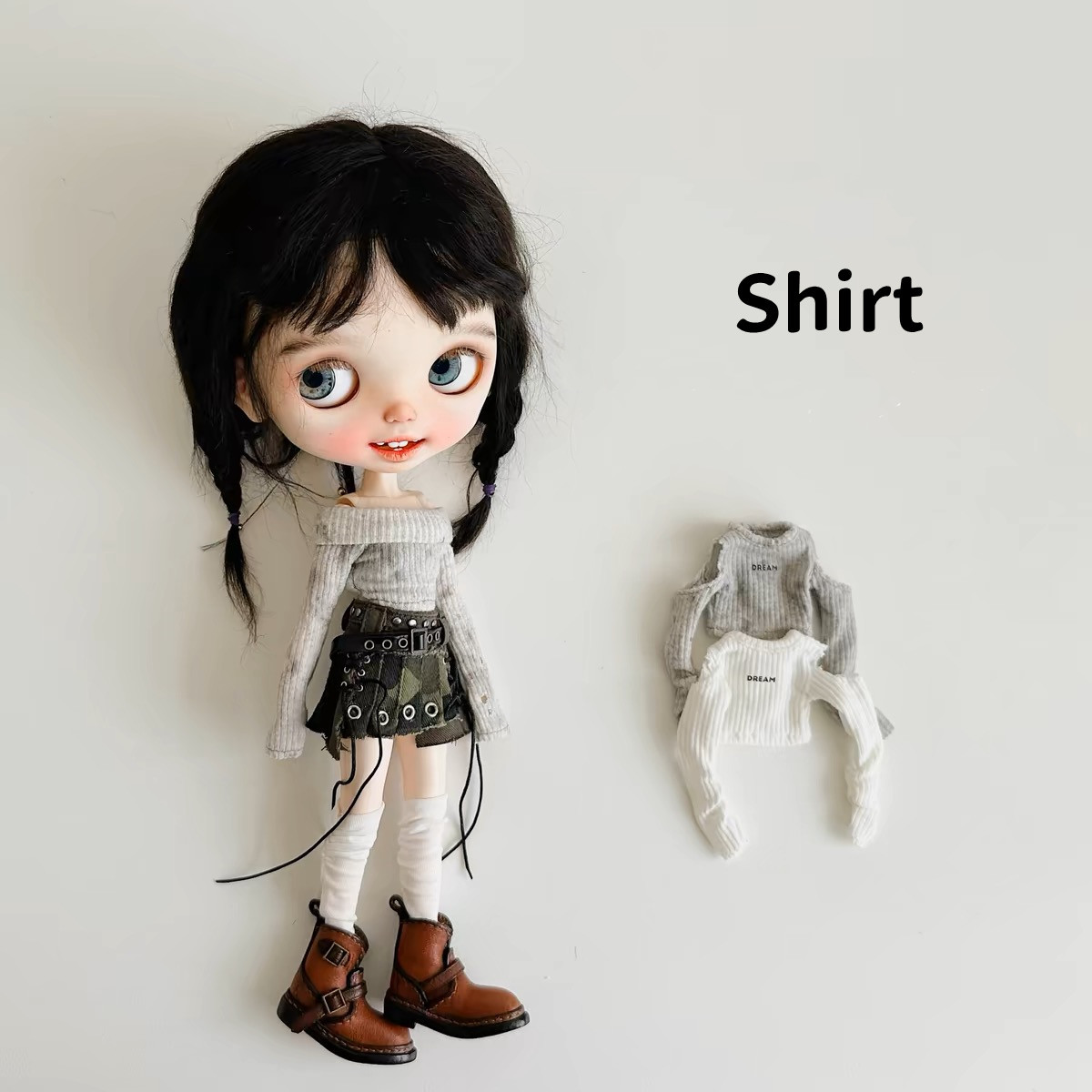New product-Shoulder-leaked Shirt