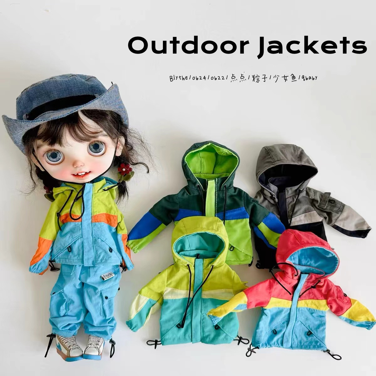 Camping outfit-Outdoor Jackets Type3