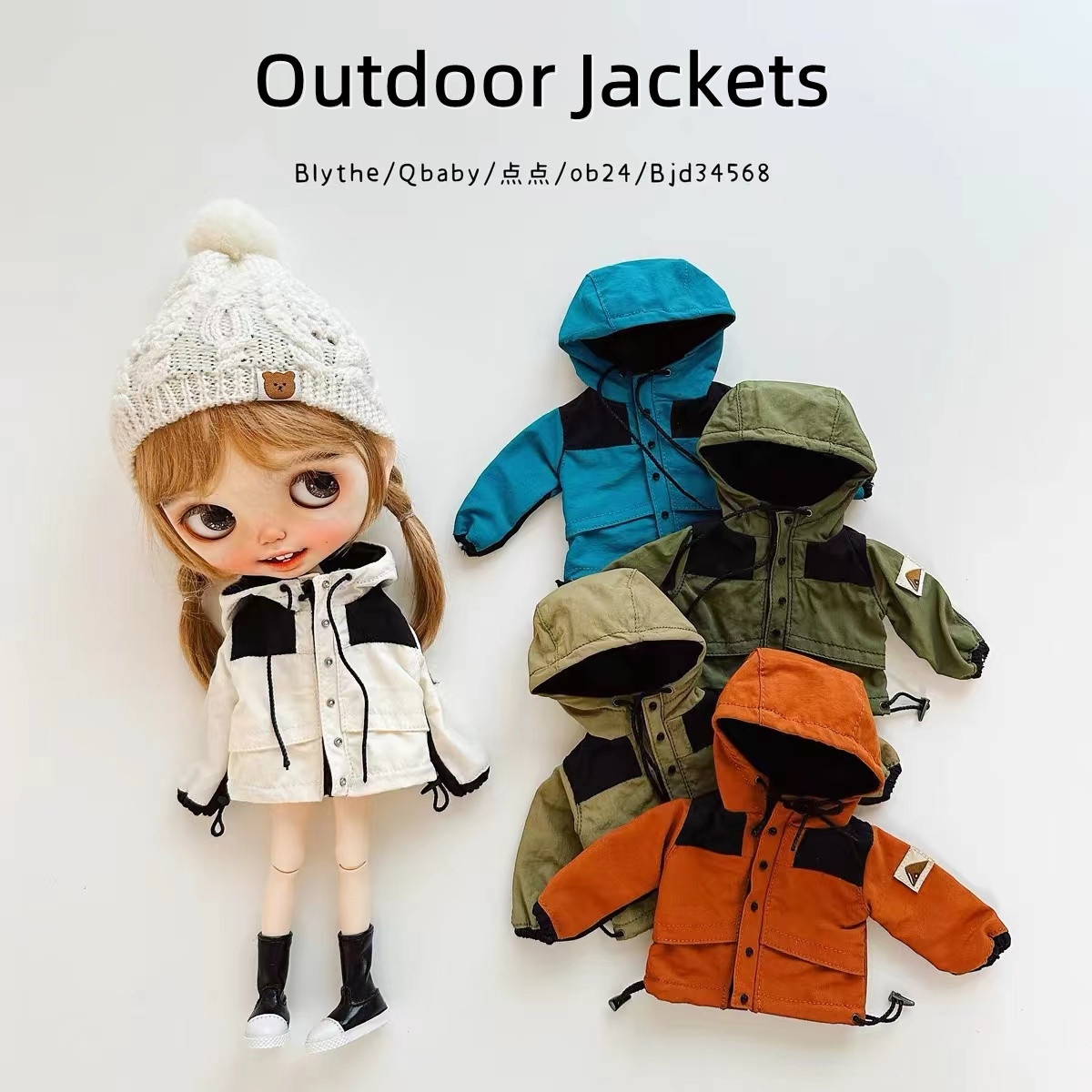 Camping outfit-Outdoor Jackets Type2