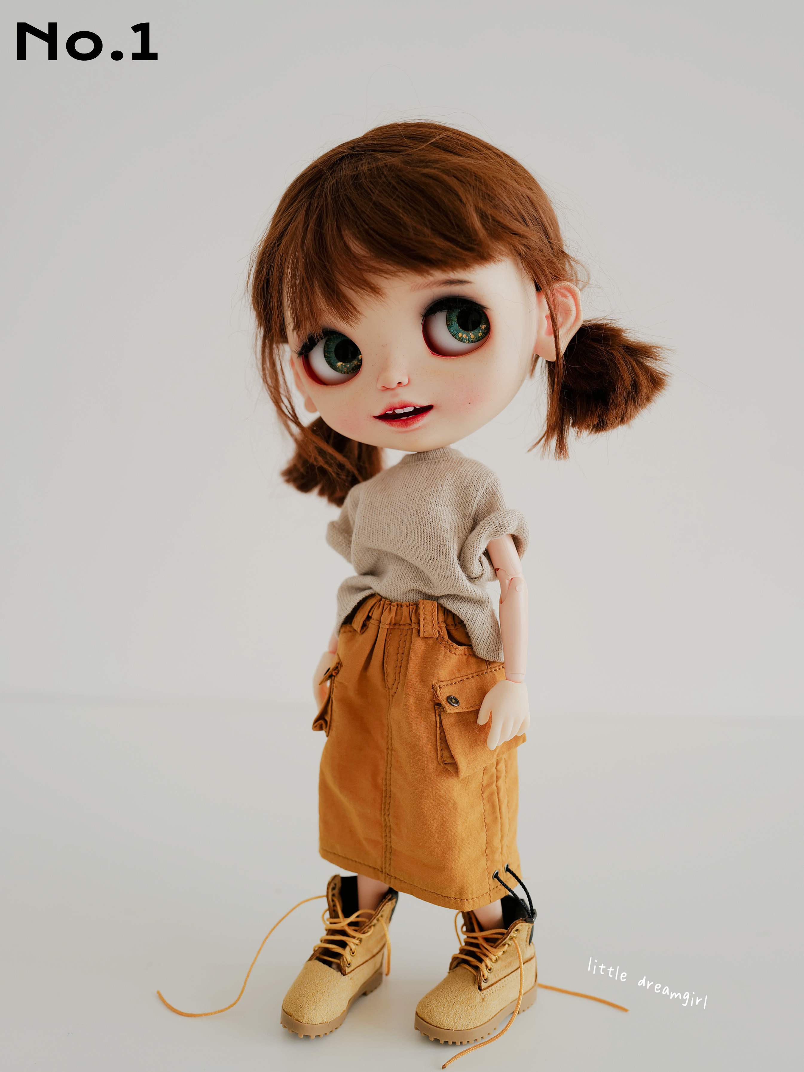 Sweet and cool breeze-Half Skirt