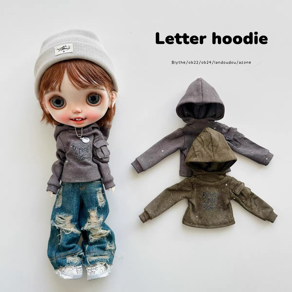 2025 New product-Letter hoodie