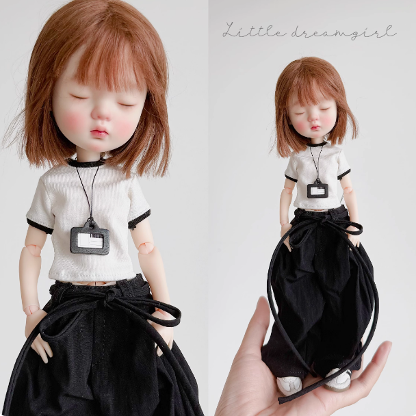 2025 Second Release-White&Black T-shirt for blythe
