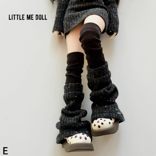 New for the first time in 2026 little me doll-Versatile leg socks