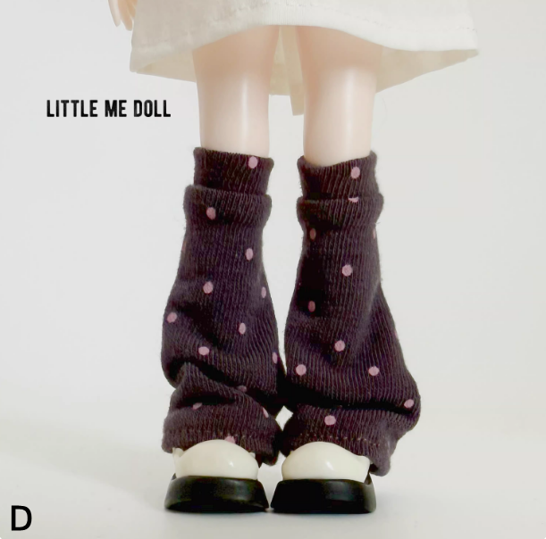 New for the first time in 2026 little me doll-Versatile leg socks