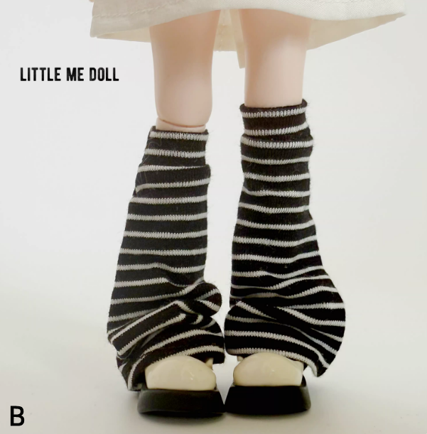 New for the first time in 2026 little me doll-Versatile leg socks