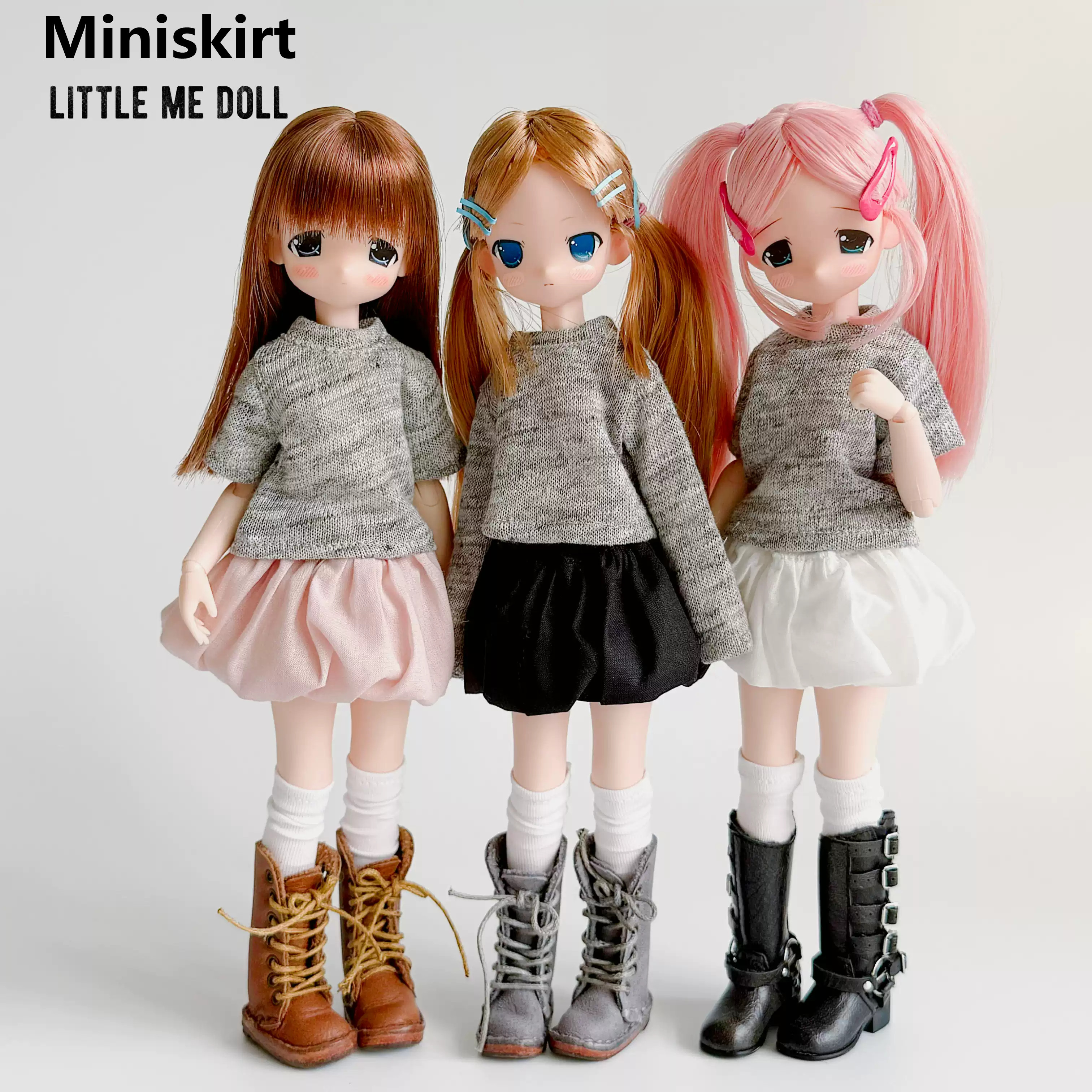 New for the first time in 2026 little me doll-Mini Skirt