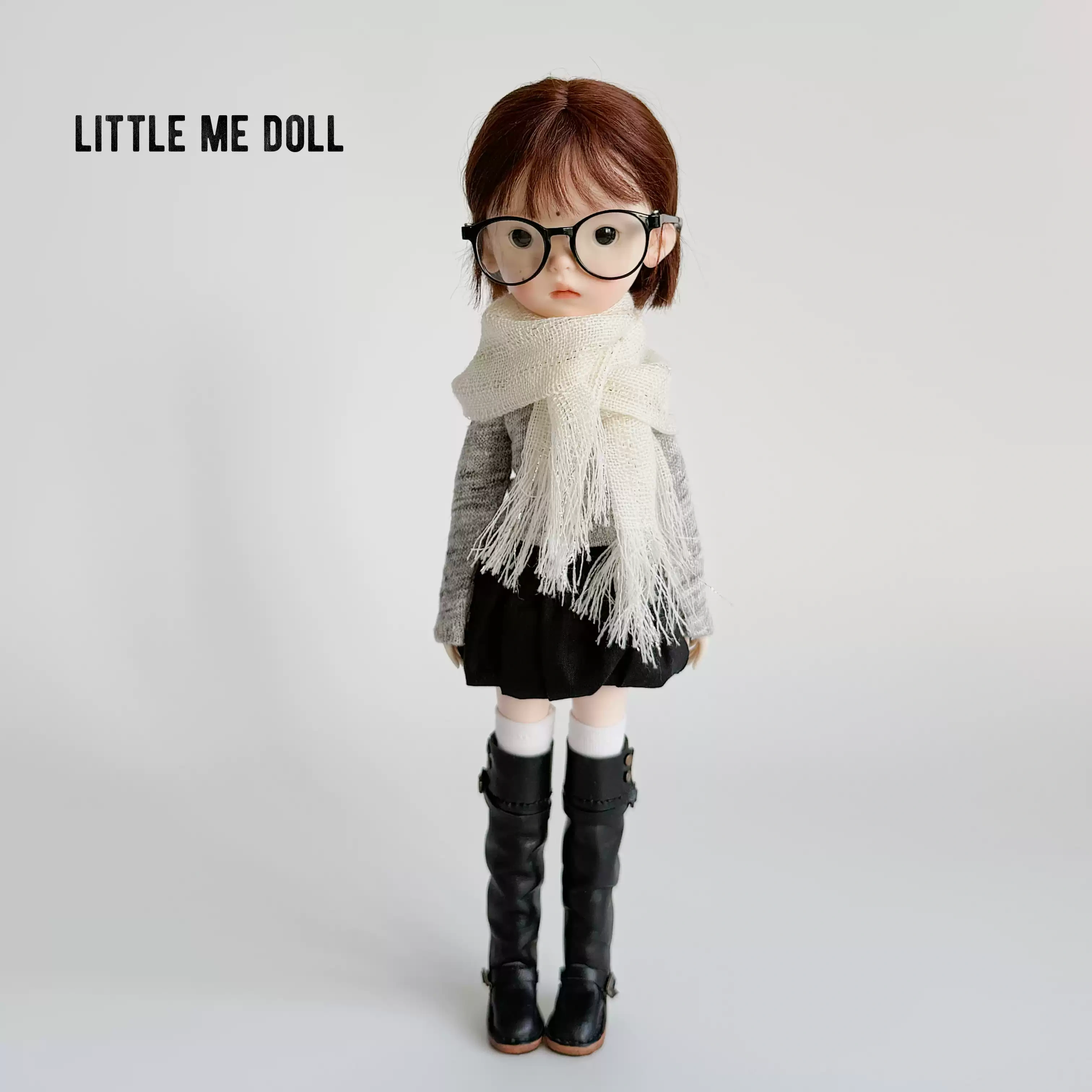 New for the first time in 2026 little me doll-Scarf