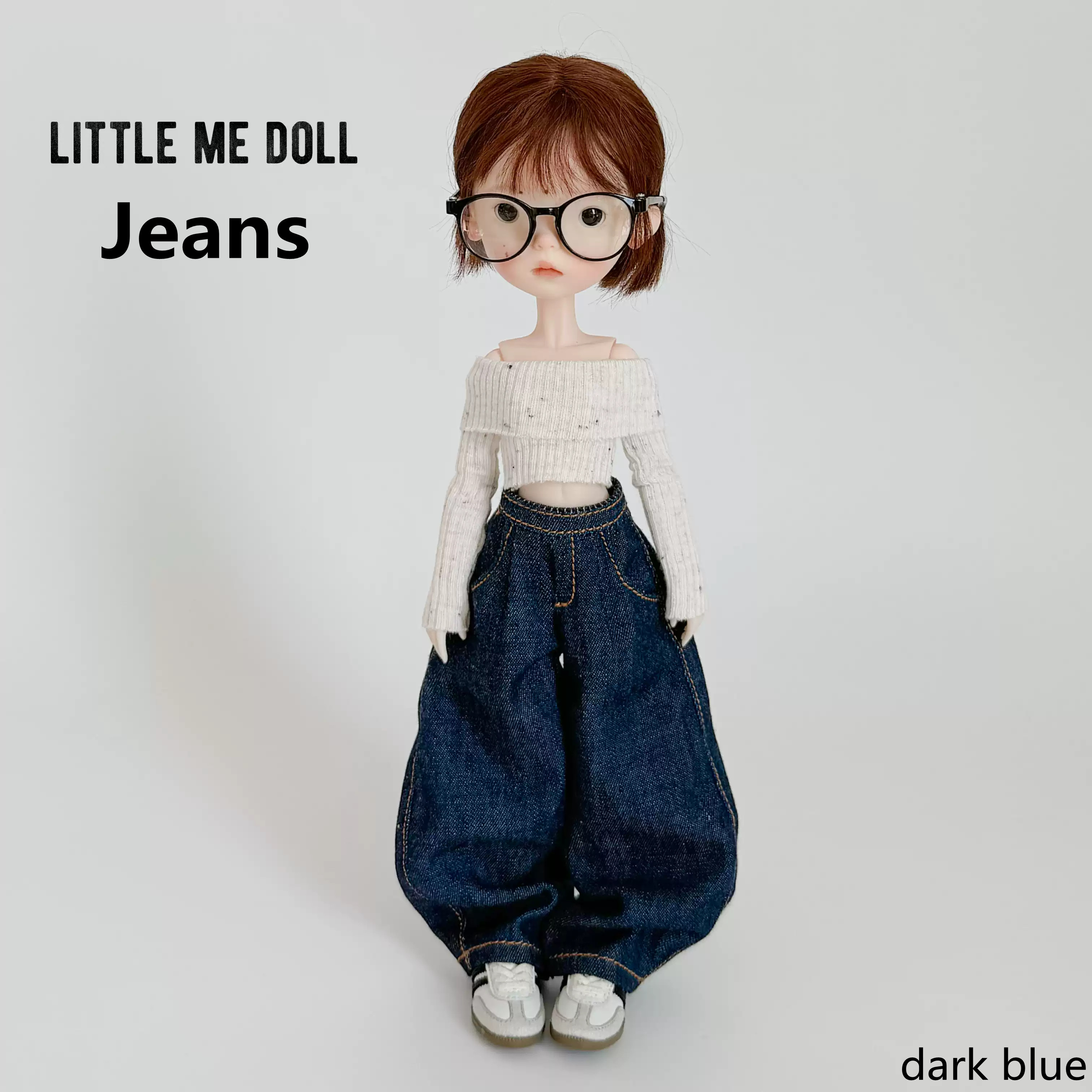 New for the first time in 2026 little me doll-Jeans