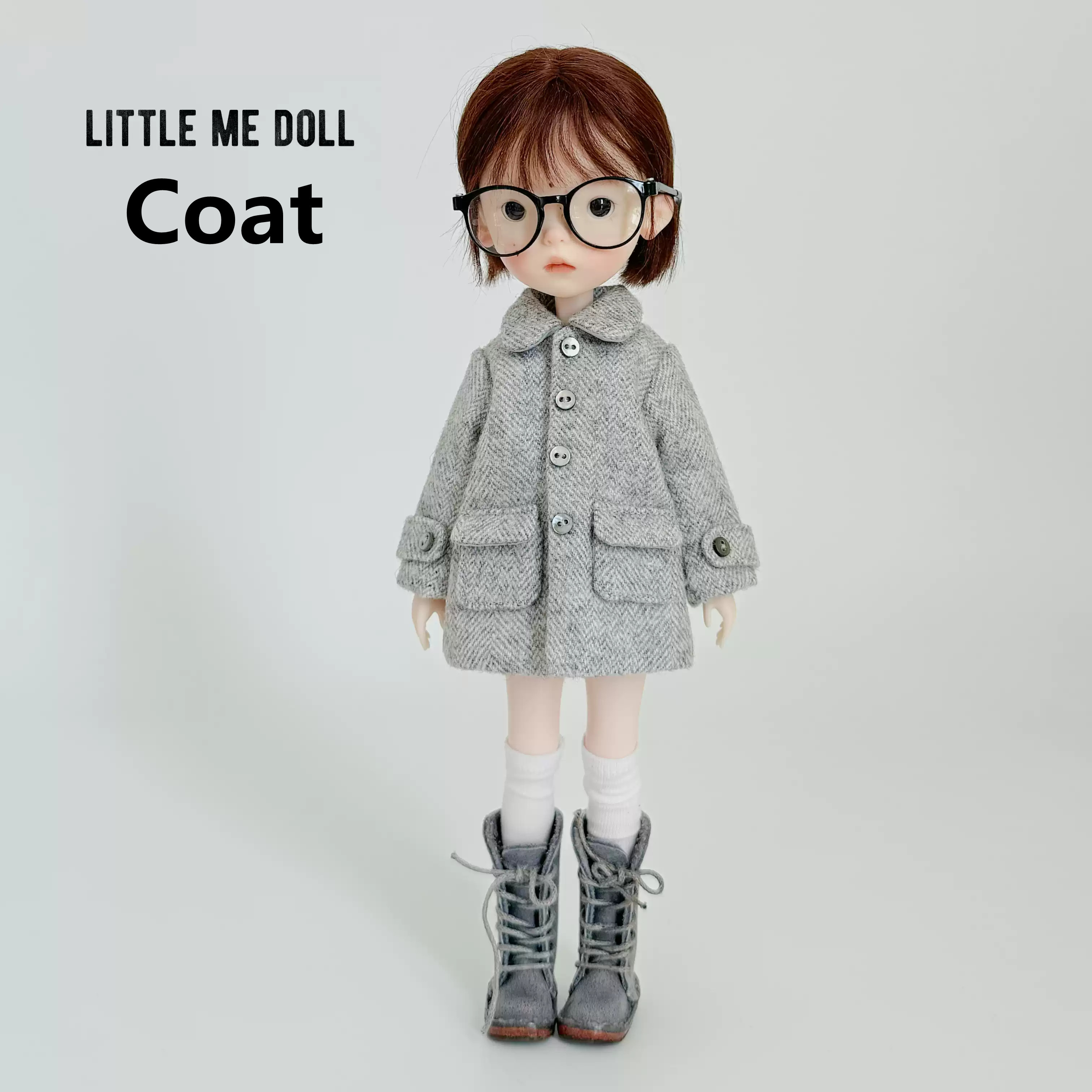 New for the first time in 2026 little me doll-Coat