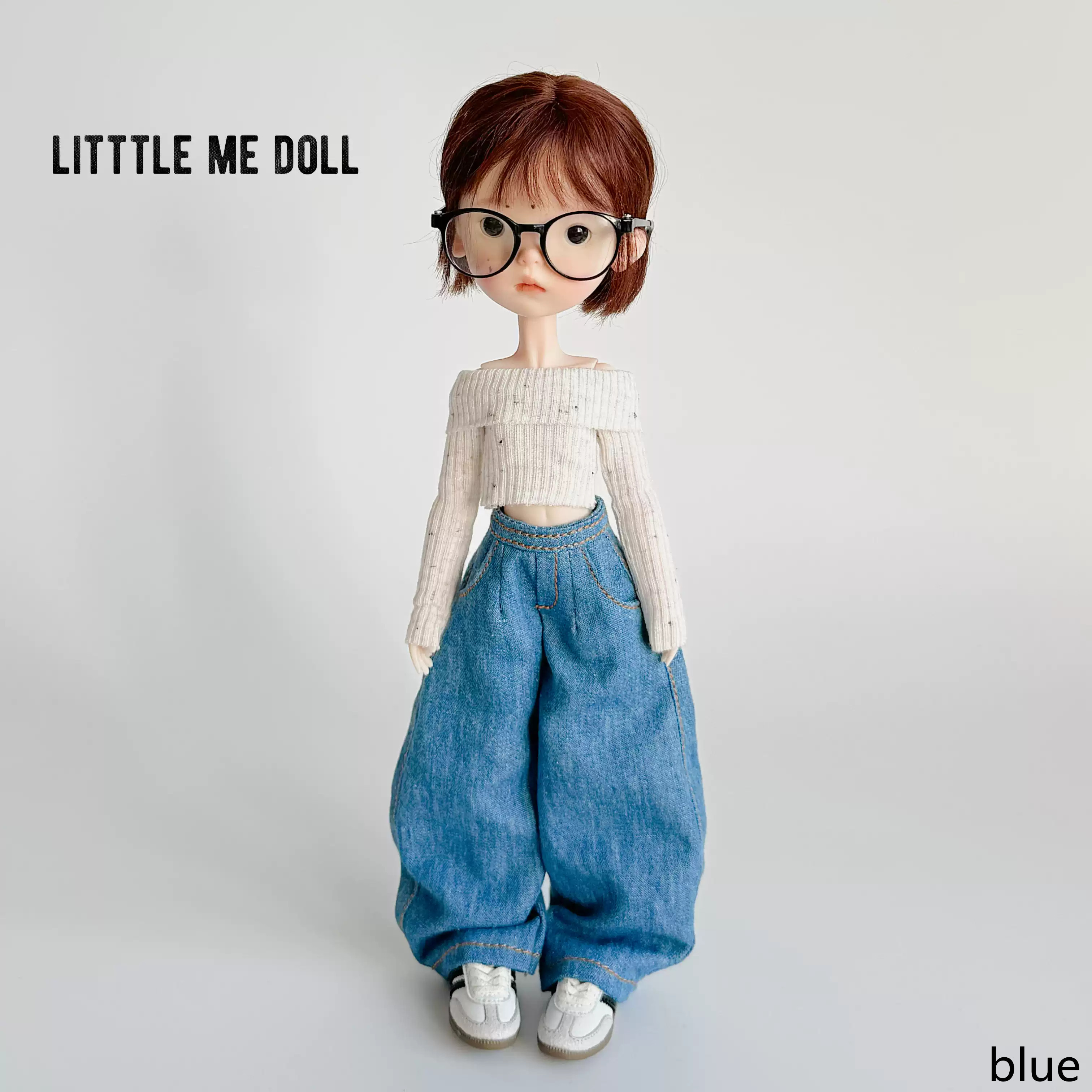New for the first time in 2026 little me doll-Jeans