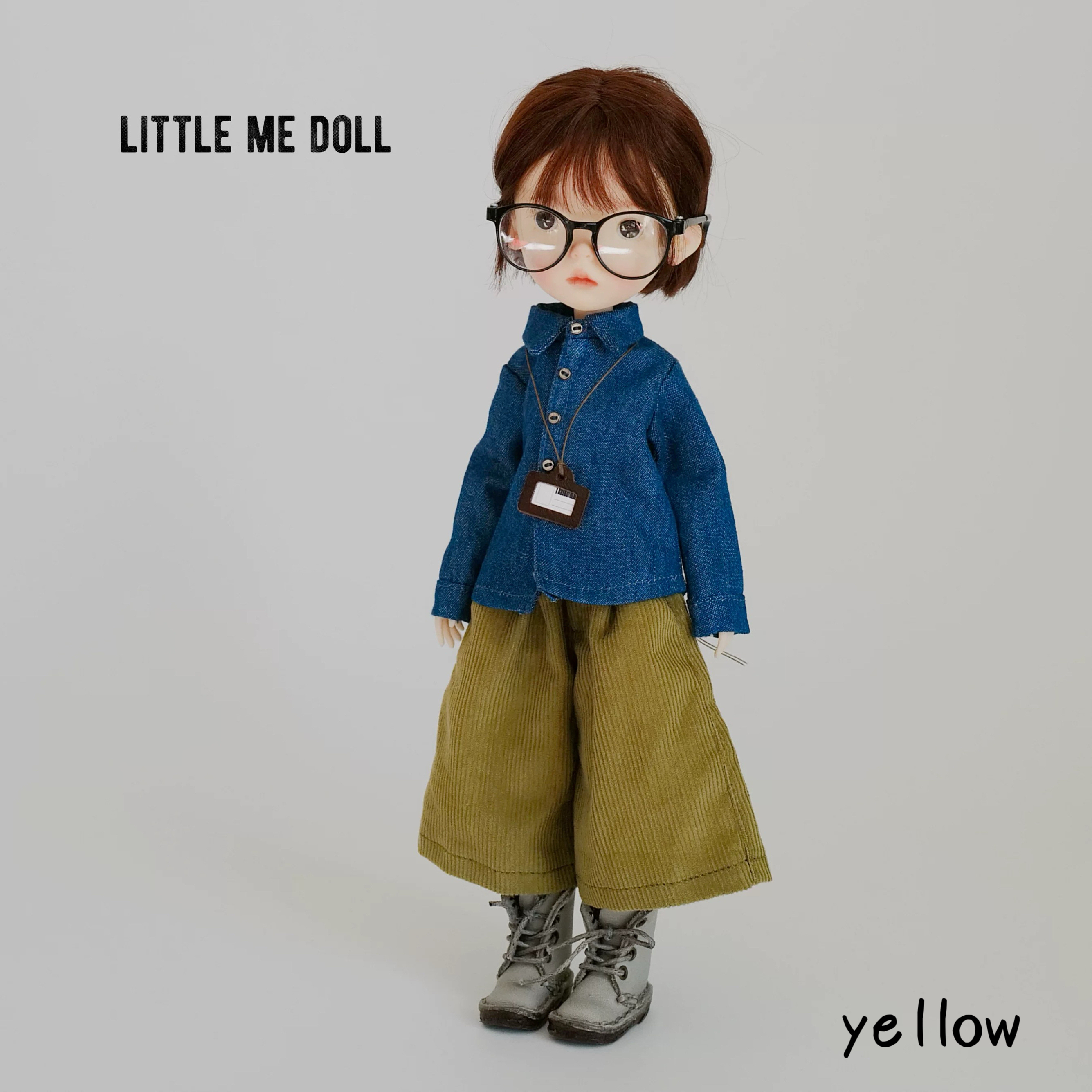 New for the first time in 2026 little me doll-Corduroy Pants