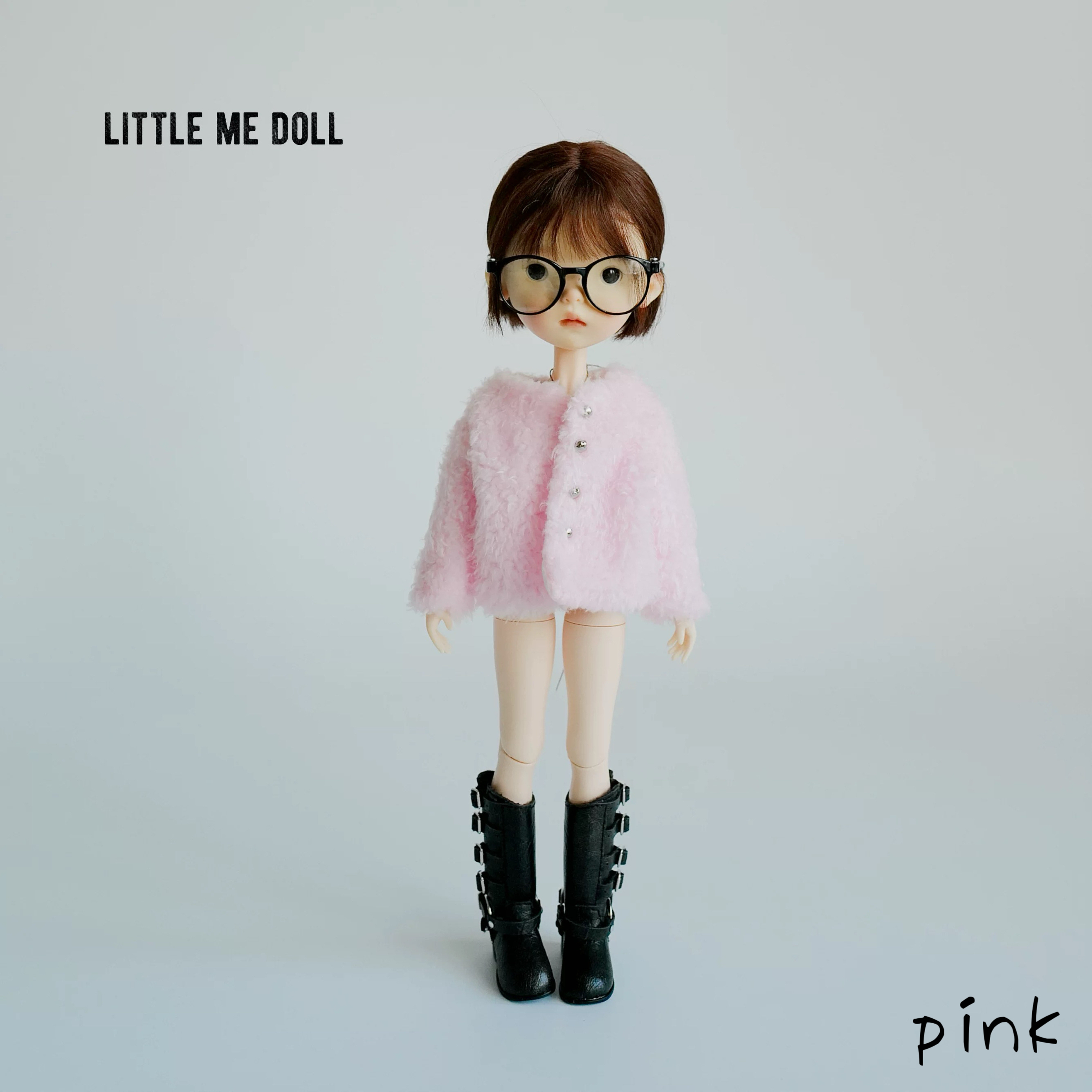 New for the first time in 2026 little me doll-Furry Coat
