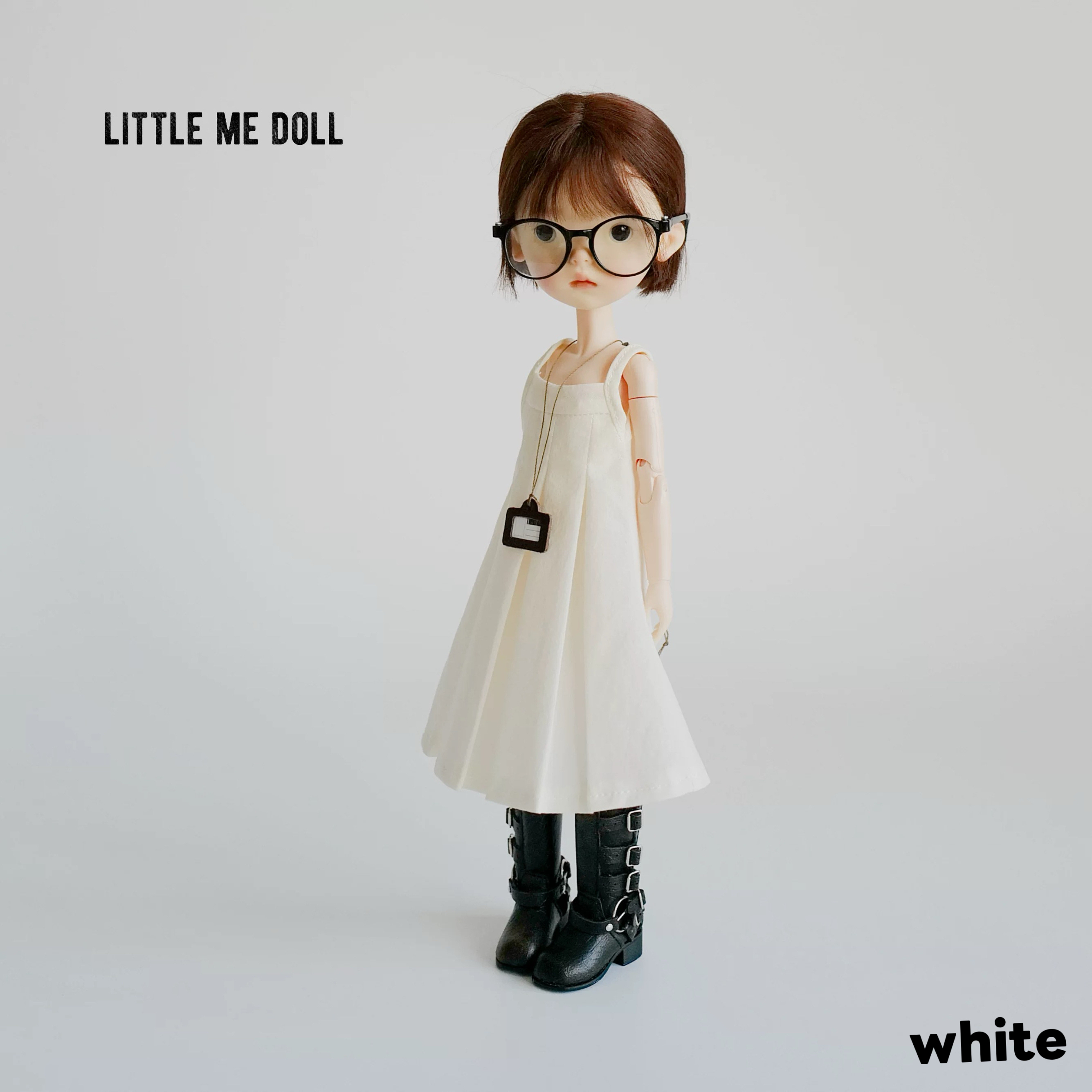 New for the first time in 2026 little me doll-Spaghetti strap maxi dress