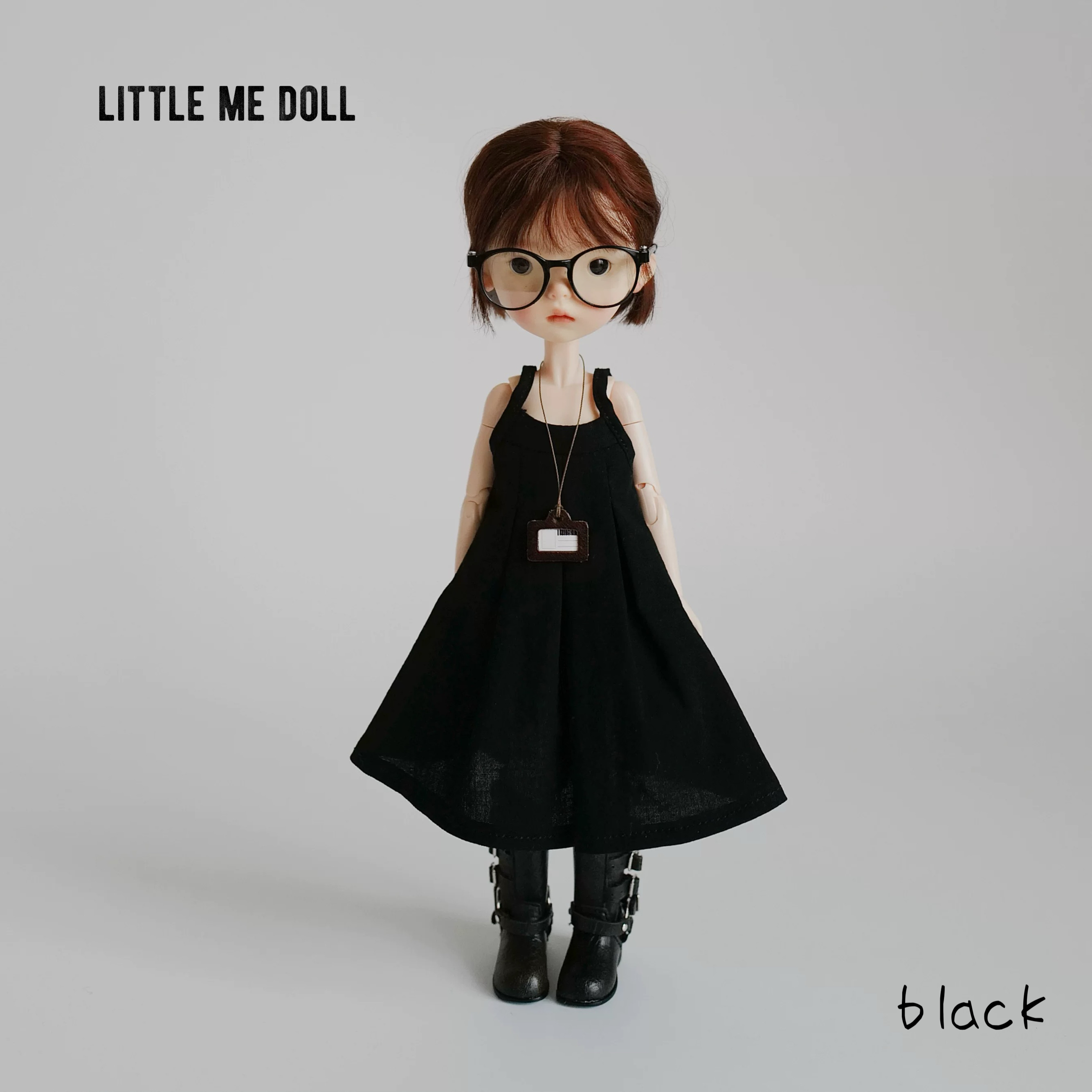 New for the first time in 2026 little me doll-Spaghetti strap maxi dress