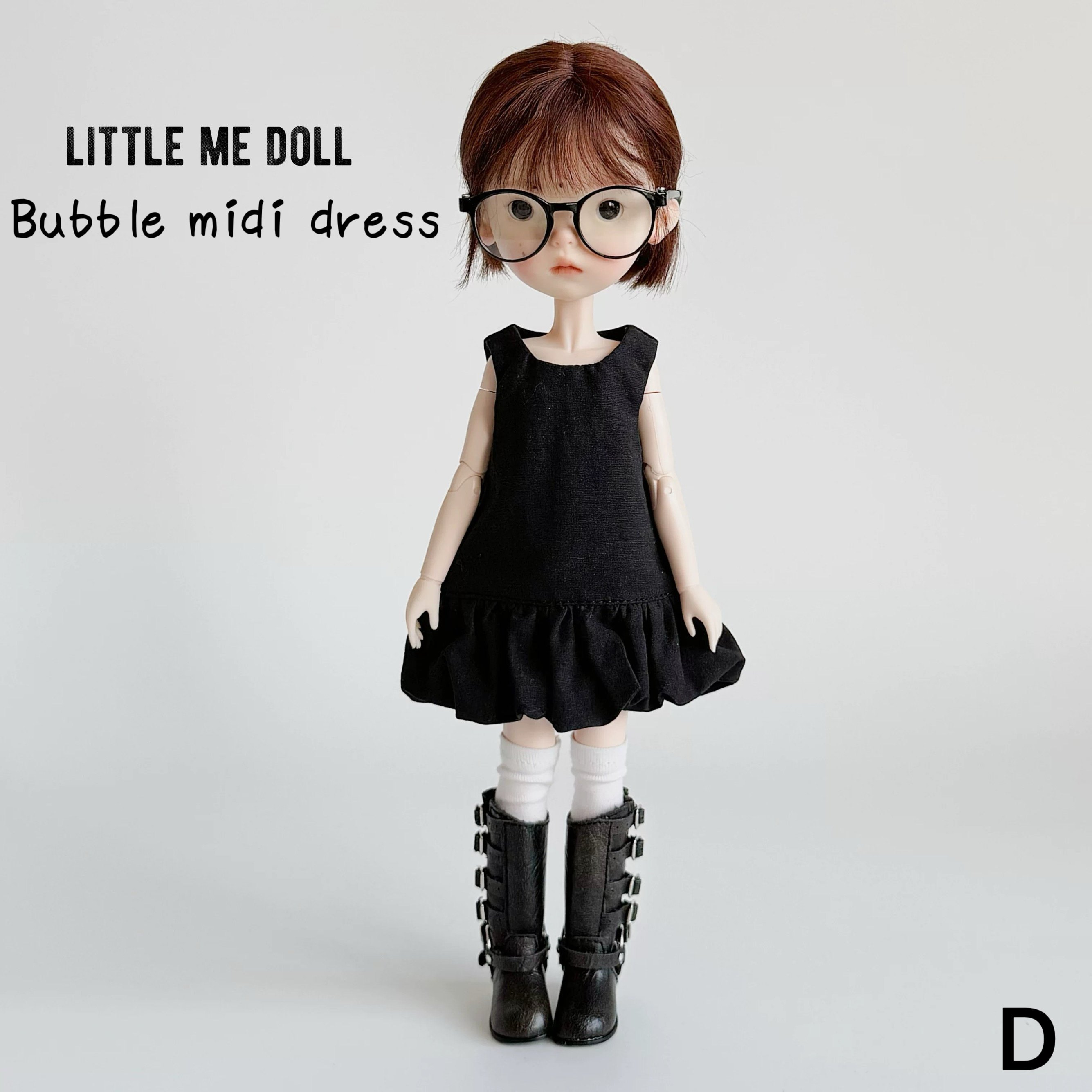New for the first time in 2026 little me doll-Bubble midi dress