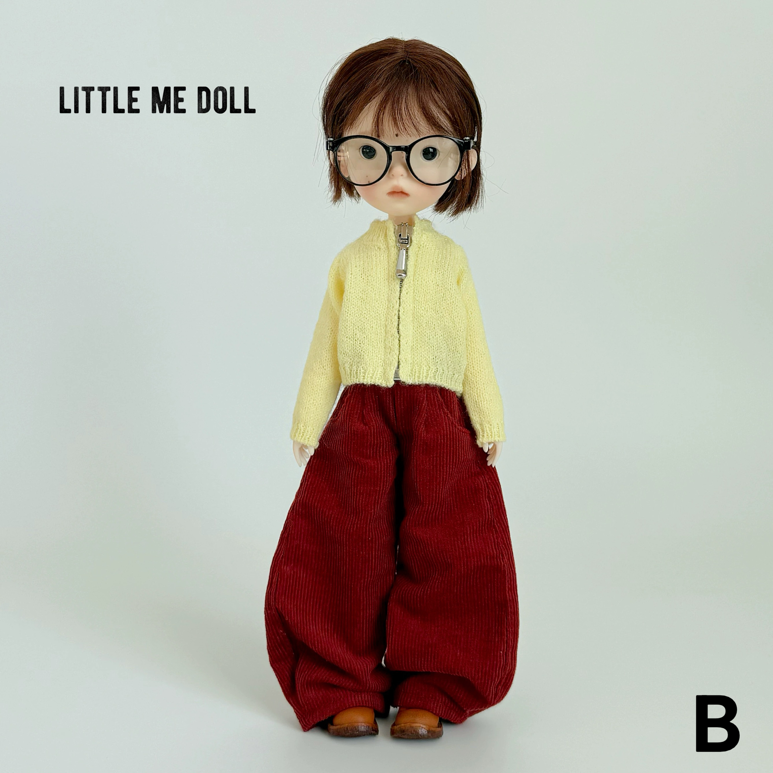 New for the first time in 2026 little me doll-Corduroy Pants（long style）