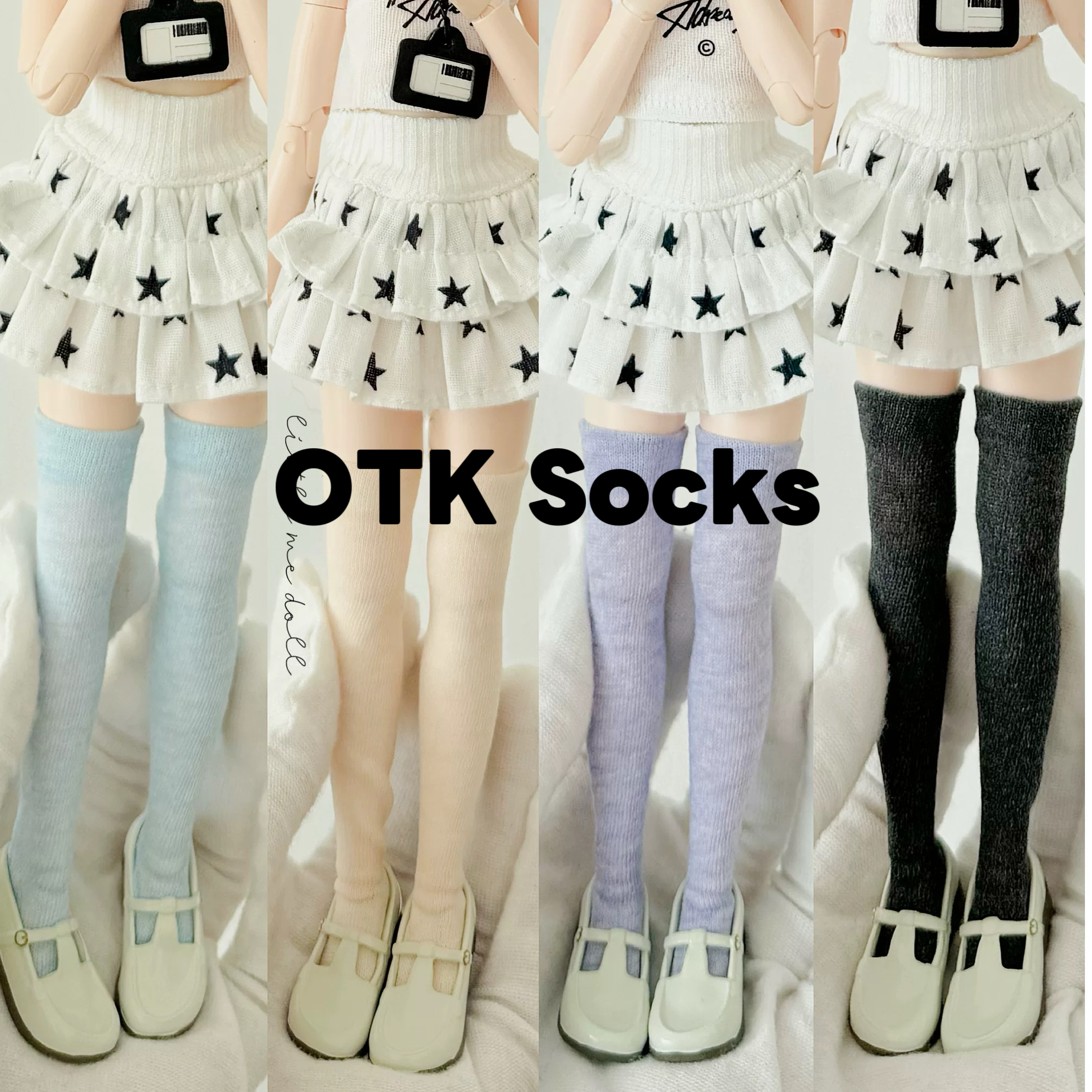 New for the first time in 2026 little me doll-Otk Socks