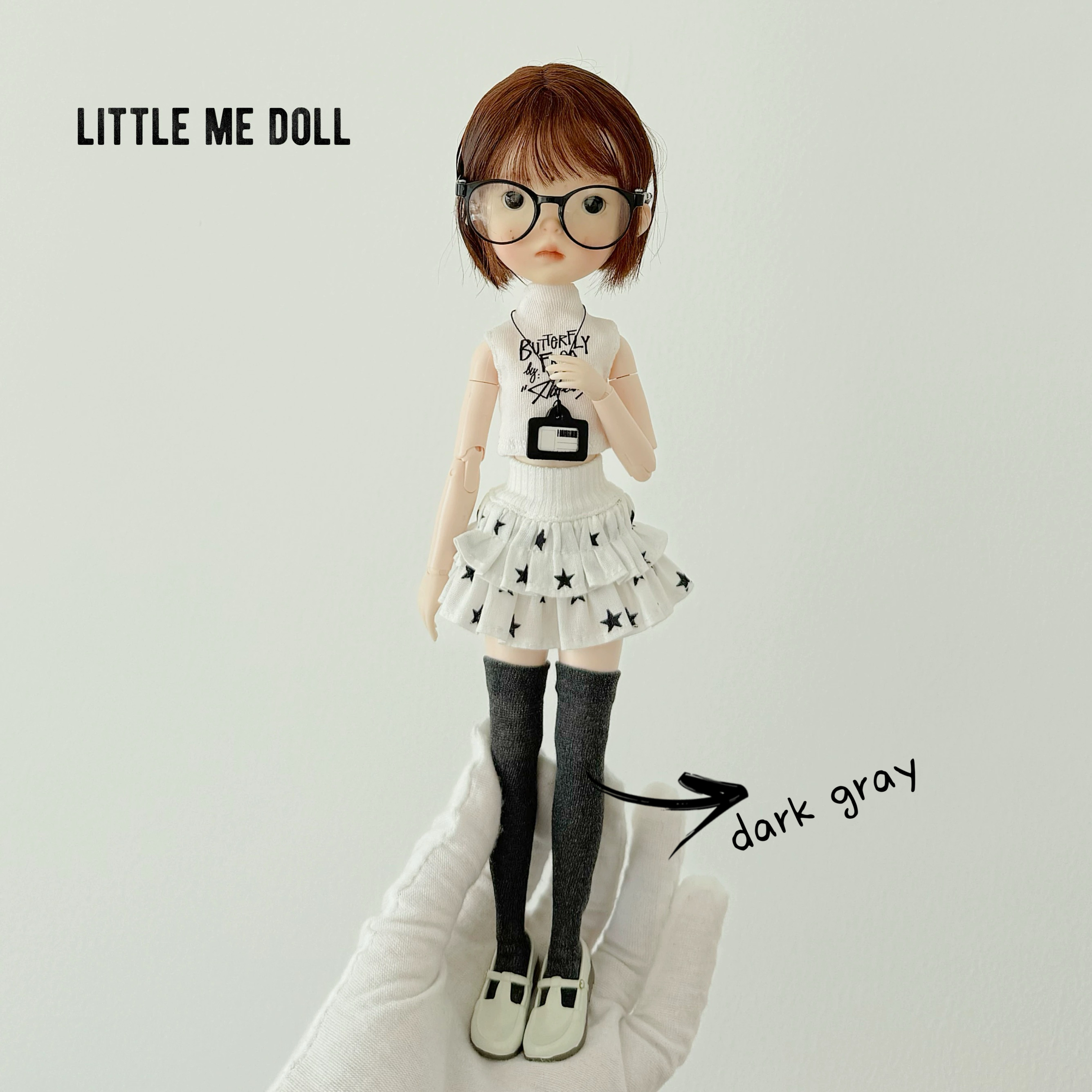 New for the first time in 2026 little me doll-Otk Socks